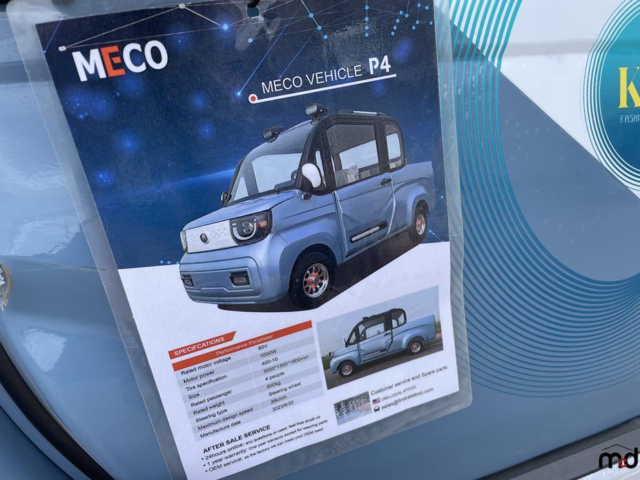 2024 MECO P4 Electric Mini Truck
